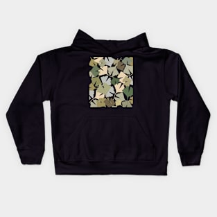 Ginkgo biloba leaves Kids Hoodie